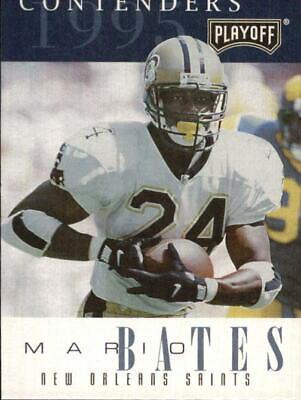 Mario Bates #24 Football Cards 1995 Playoff Contenders