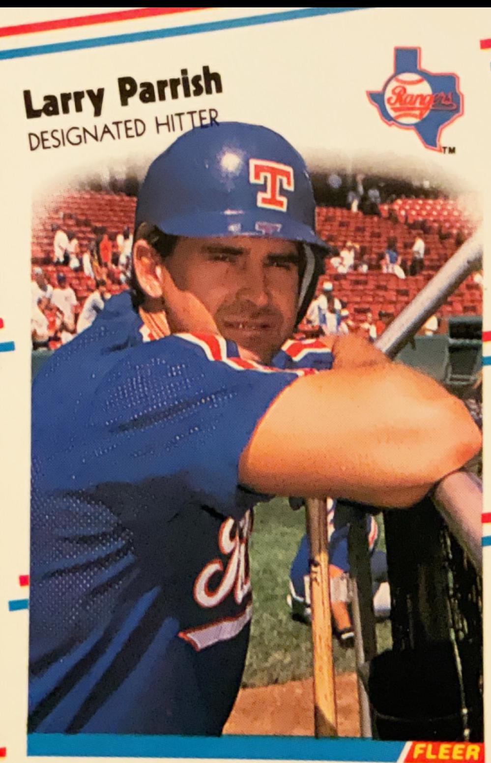 Larry Parrish #57 Baseball Cards 1988 Fleer Mini