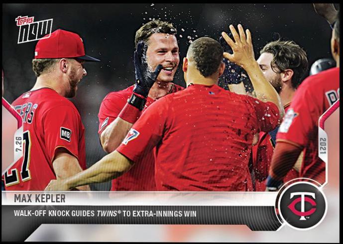 Max Kepler #559 2021 Topps Now Baseball