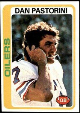Dan Pastorini #301 Football Cards 1978 Topps