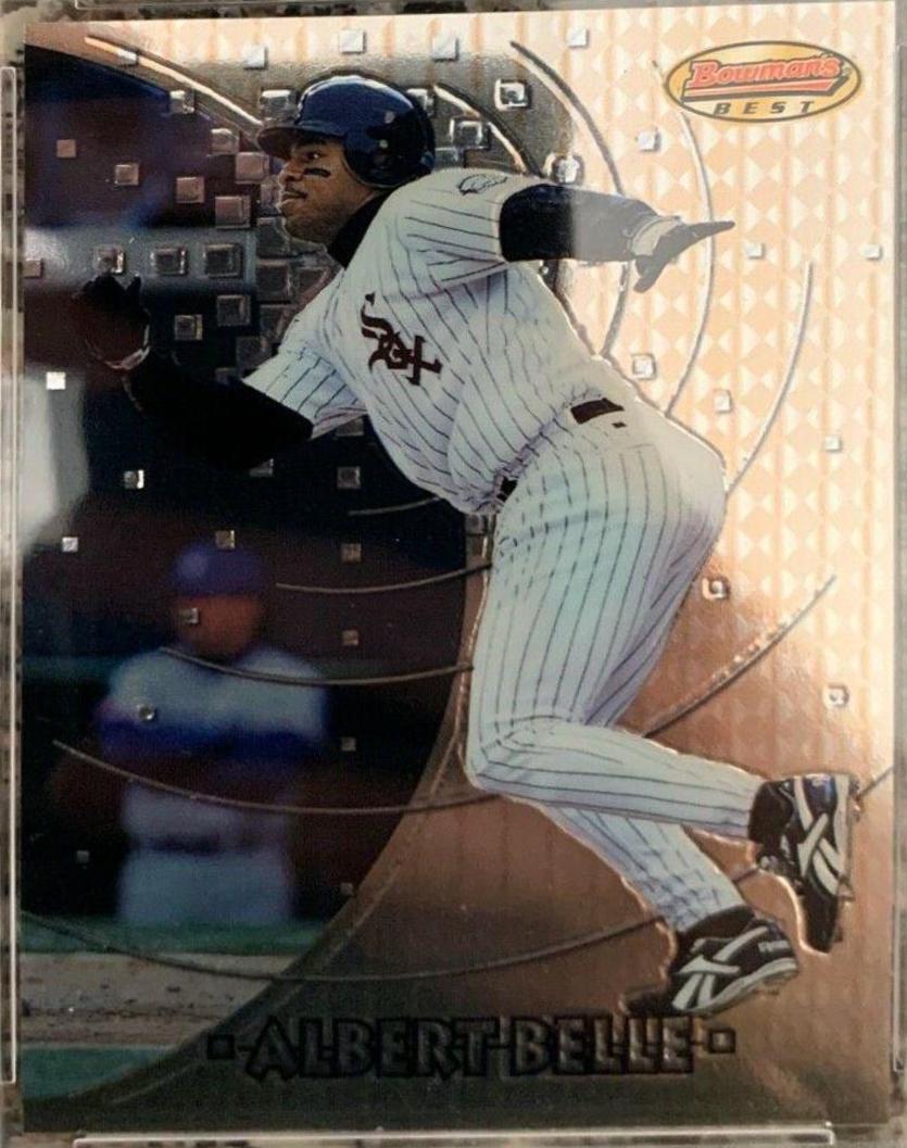 Albert Belle #3 Baseball Cards 1997 Bowman's Best