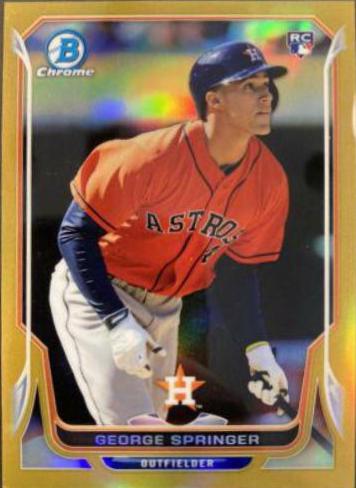 George Springer [Gold Refractor] #29