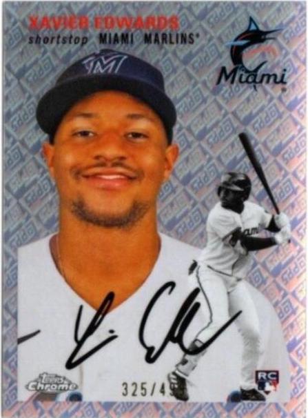Xavier Edwards [Topps Refractor] #149