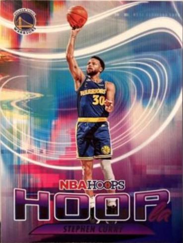 Stephen Curry #4 Basketball Cards 2023 Panini Hoops Hoopla