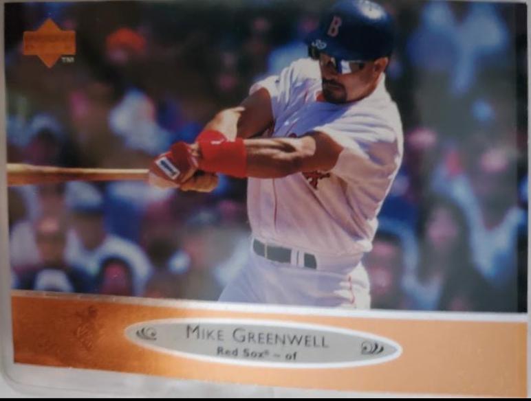 Mike Greenwell #23 Baseball Cards 1996 Upper Deck