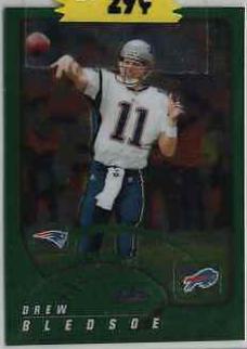 Drew Bledsoe #18 Football Cards 2002 Topps Chrome