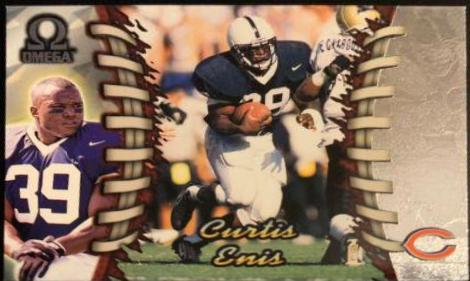 Curtis Enis #43 Football Cards 1998 Pacific Omega