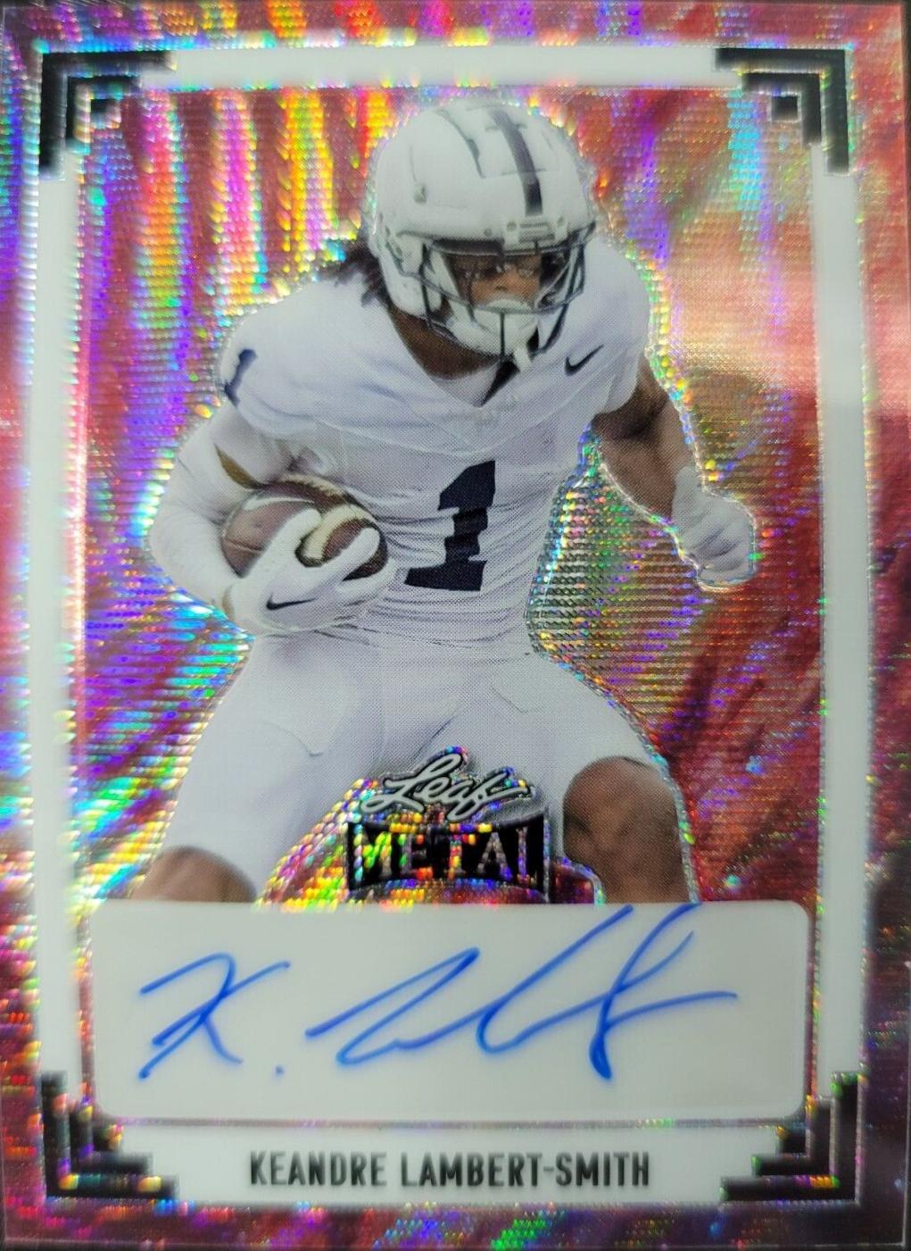 Keandre Lambert-Smith [Galaxy Prismatic] #91A-KLS
