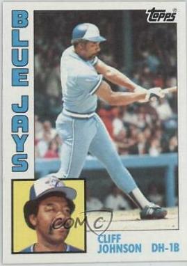 1984 Cliff Johnson #221