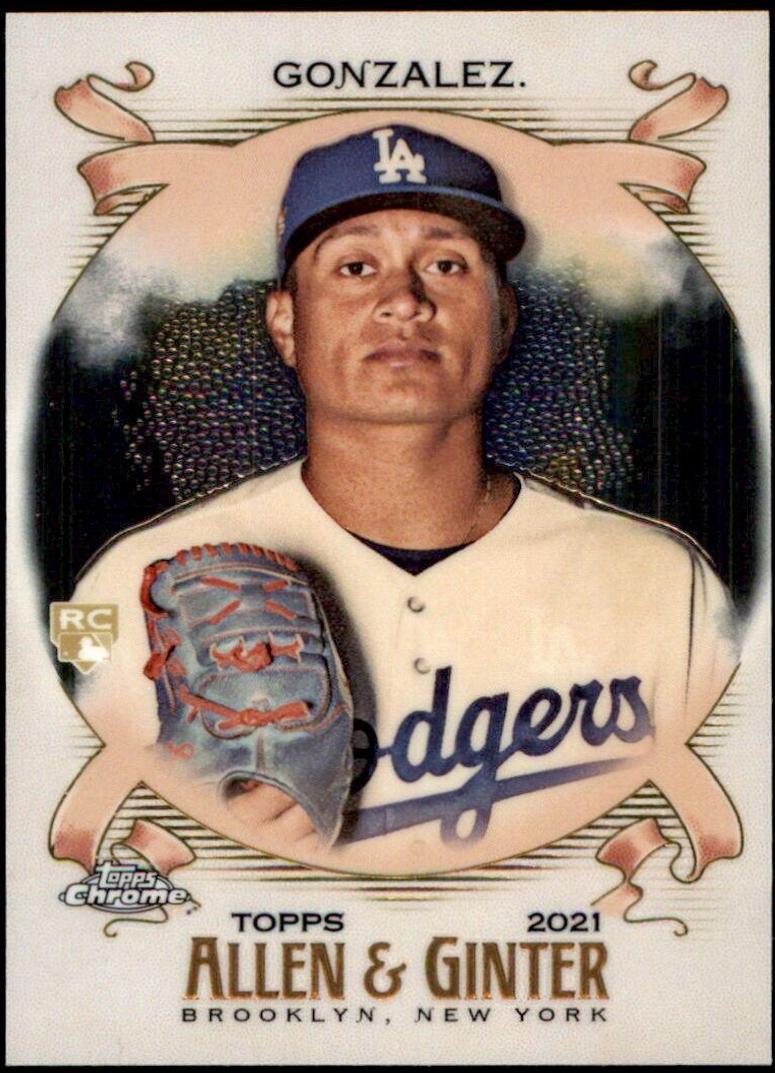 Victor Gonzalez #171 Baseball Cards 2021 Topps Allen & Ginter Chrome