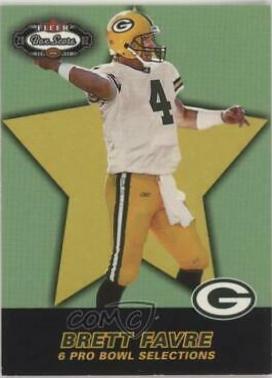 Brett Favre #213 2002 Fleer Box Score Football