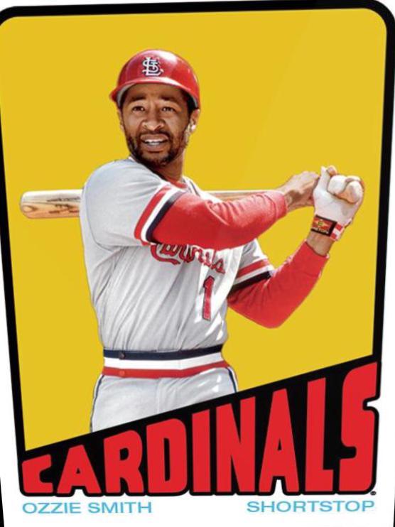 Ozzie Smith #27 2022 Topps Throwback Thursday Baseball