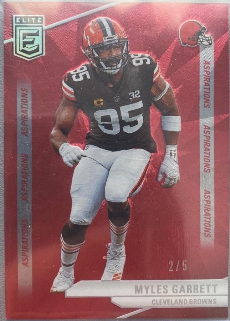 Myles Garrett #82 2024 Panini Donruss Elite Football