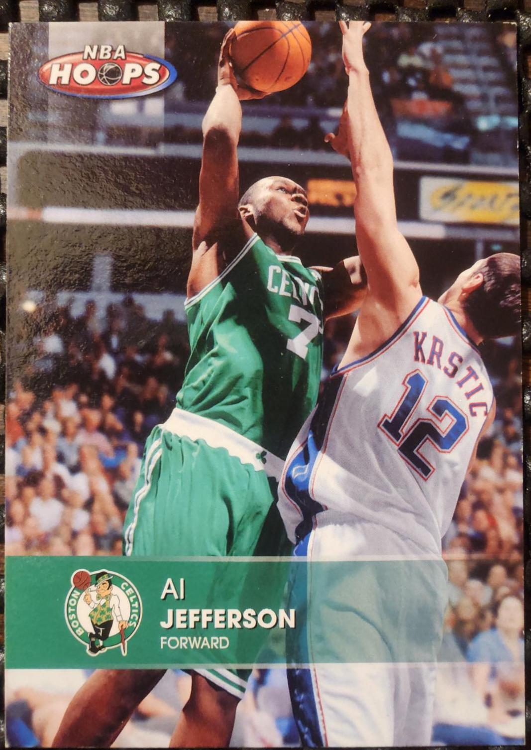 Al Jefferson #6 Basketball Cards 2005 Hoops