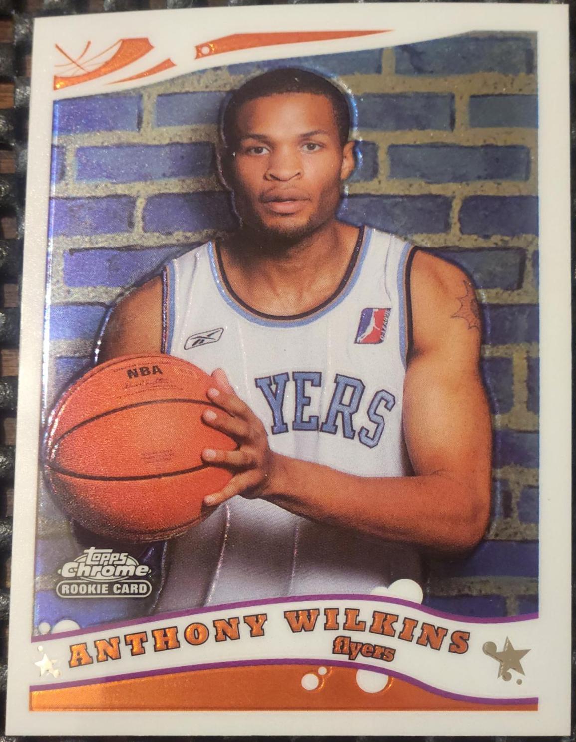 Anthony Wilkins #257 Basketball Cards 2005 Topps Chrome