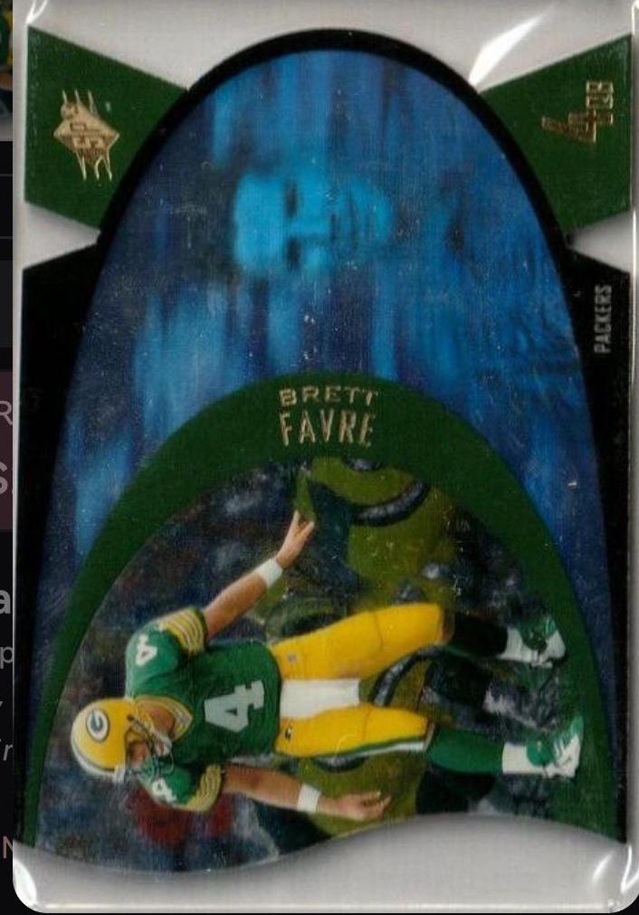 Brett Favre [Die Cut] #SPX43