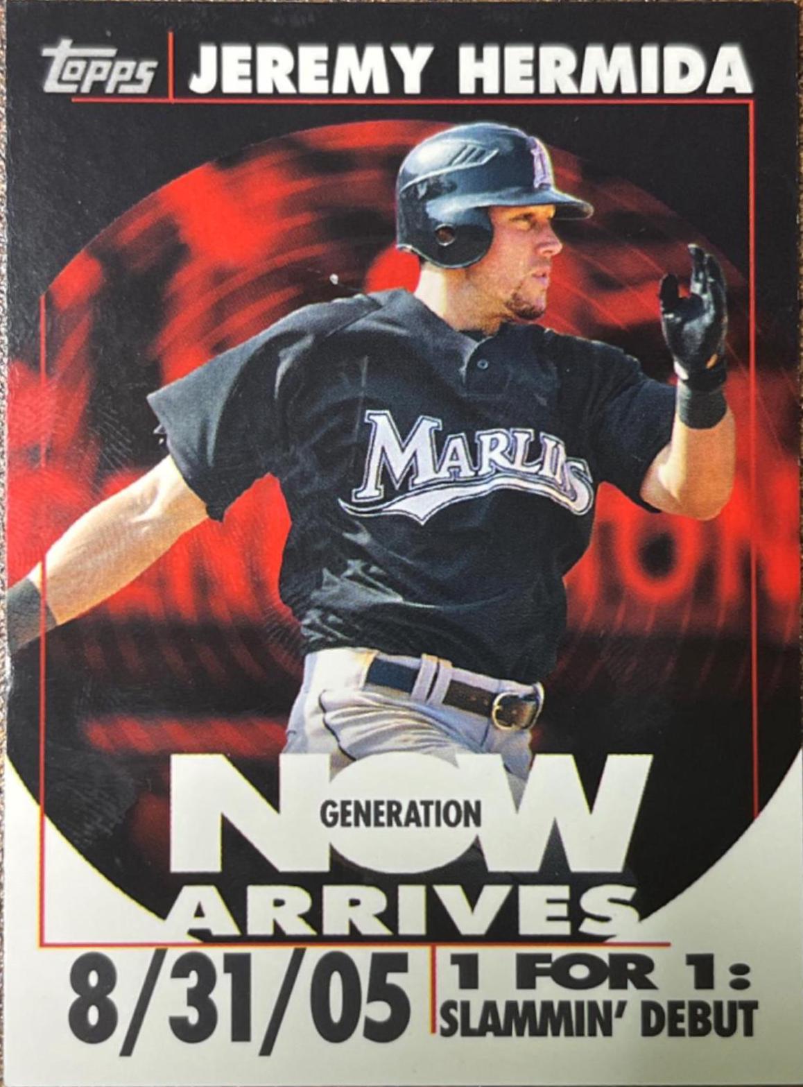 Jeremy Hermida #GNV22 Baseball Cards 2007 Topps Generation Now Vintage