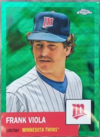 Frank Viola [Green Wave Refractor] #445