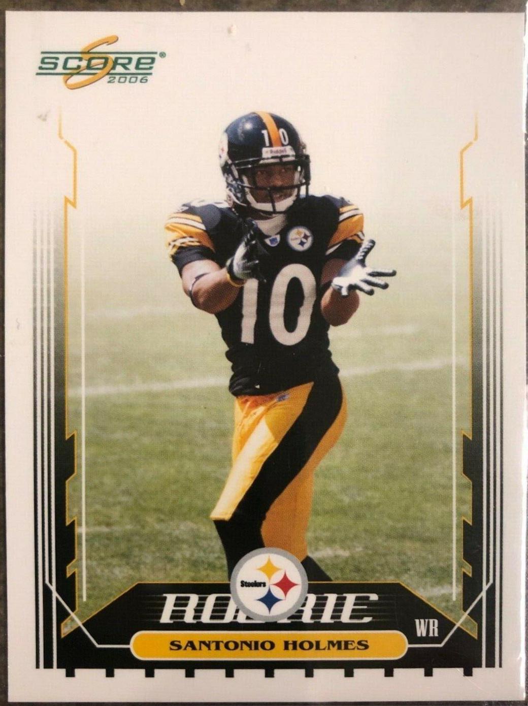 Santonio Holmes #365 Football Cards 2006 Panini Score