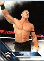 John Cena #125 Wrestling Cards 2016 Topps WWE Then Now Forever