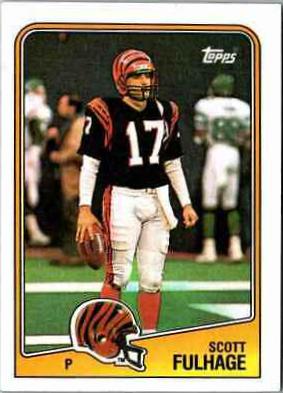 Scott Fulhage #346 Football Cards 1988 Topps