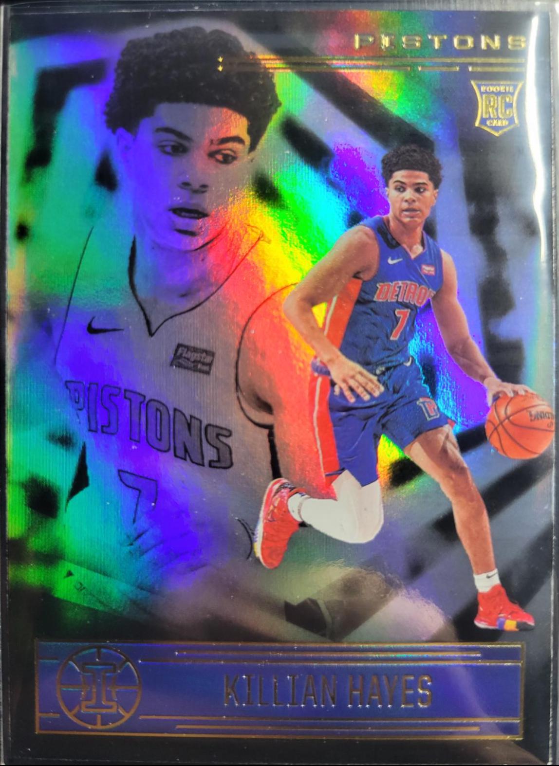 Killian Hayes #177 Basketball Cards 2020 Panini Illusions