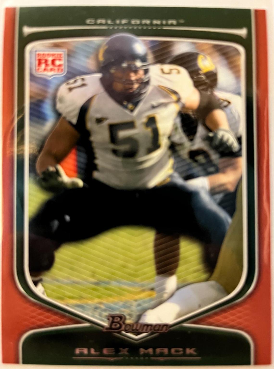 Alex Mack #141 Football Cards 2009 Bowman Draft