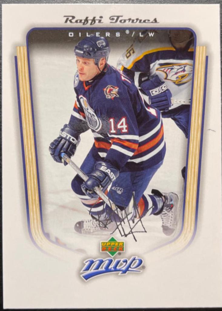 Raffi Torres #160 2005 Upper Deck MVP Hockey