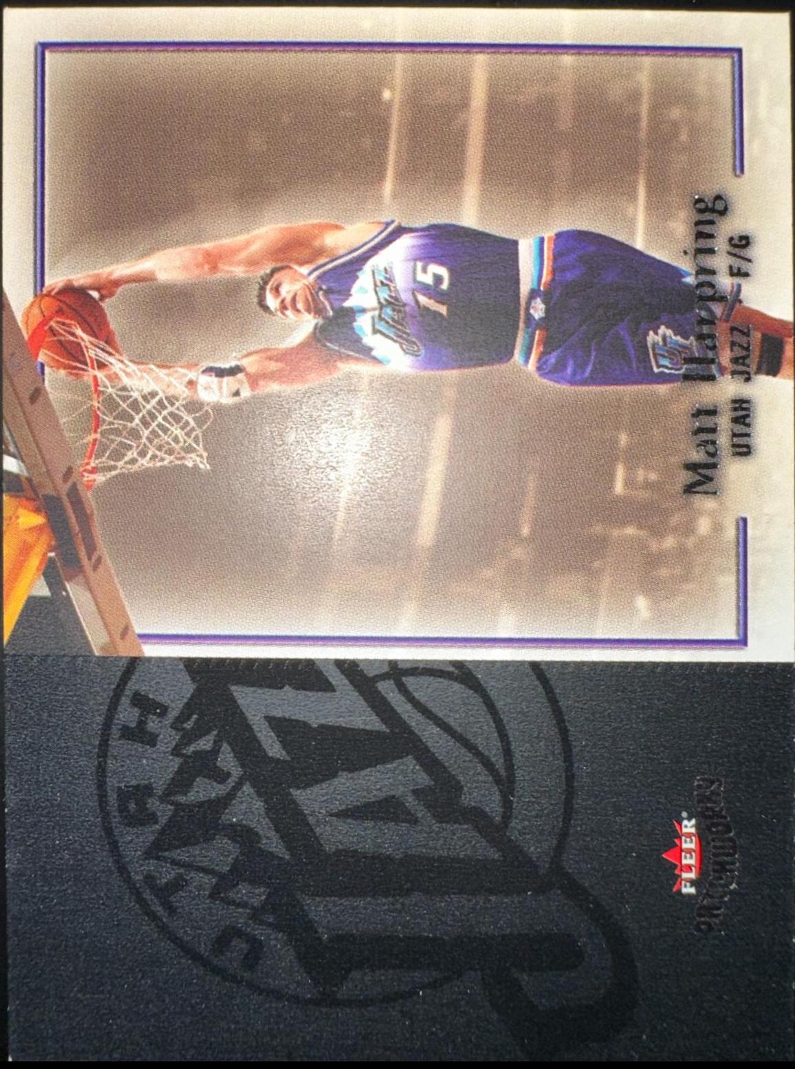 Matt Harpring #86 Basketball Cards 2003 Fleer Patchworks