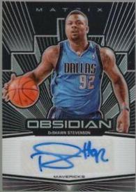 DeShawn Stevenson #MA-DSW Basketball Cards 2019 Panini Obsidian Matrix Autographs