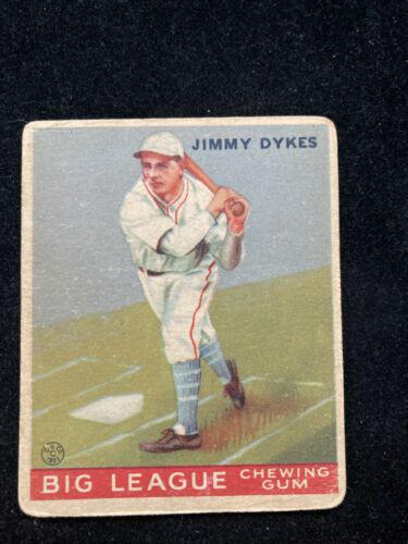 Jimmy Dykes #6 Baseball Cards 1933 Goudey
