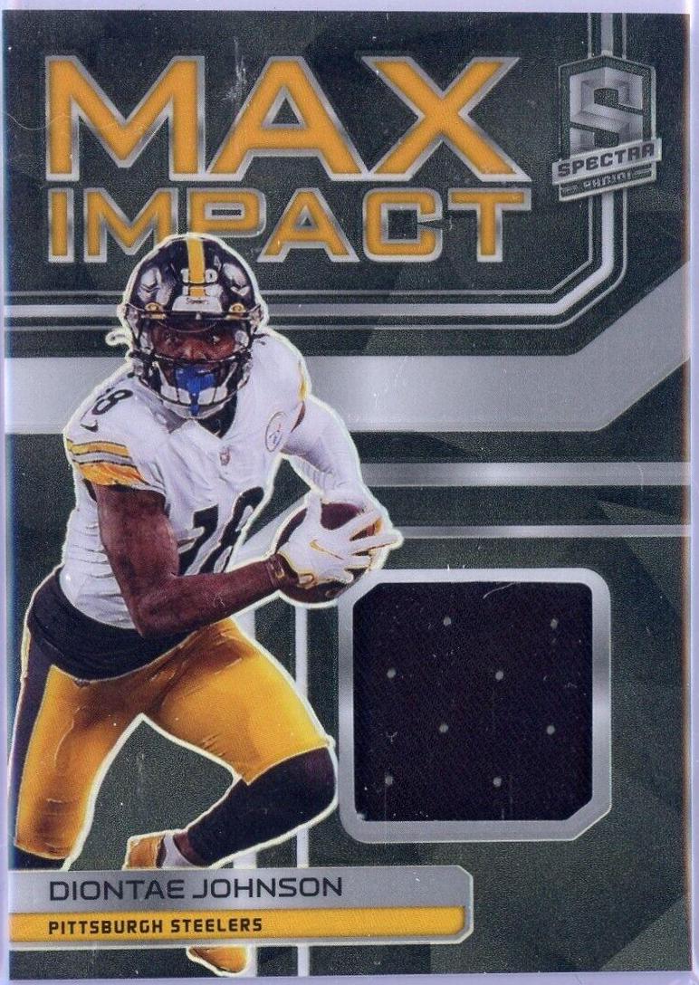 Diontae Johnson #MI-DJO 2022 Panini Spectra Football Max Impact