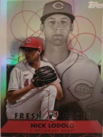 Nick Lodolo #FF-12 Baseball Cards 2022 Topps Fresh Faces