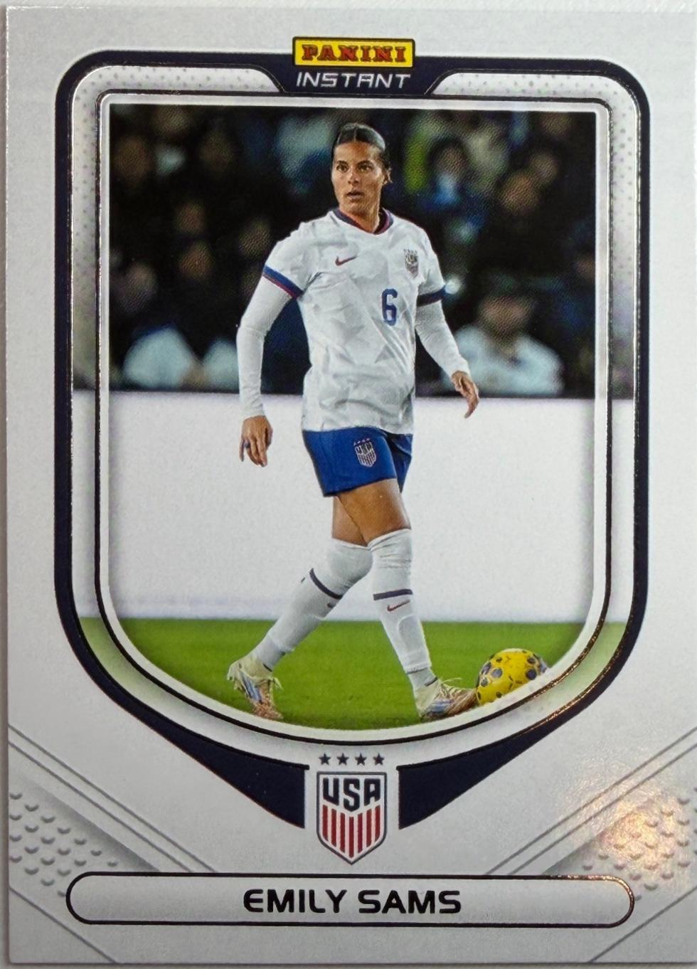 Emily Sams #10 2026 Panini Instant US Soccer