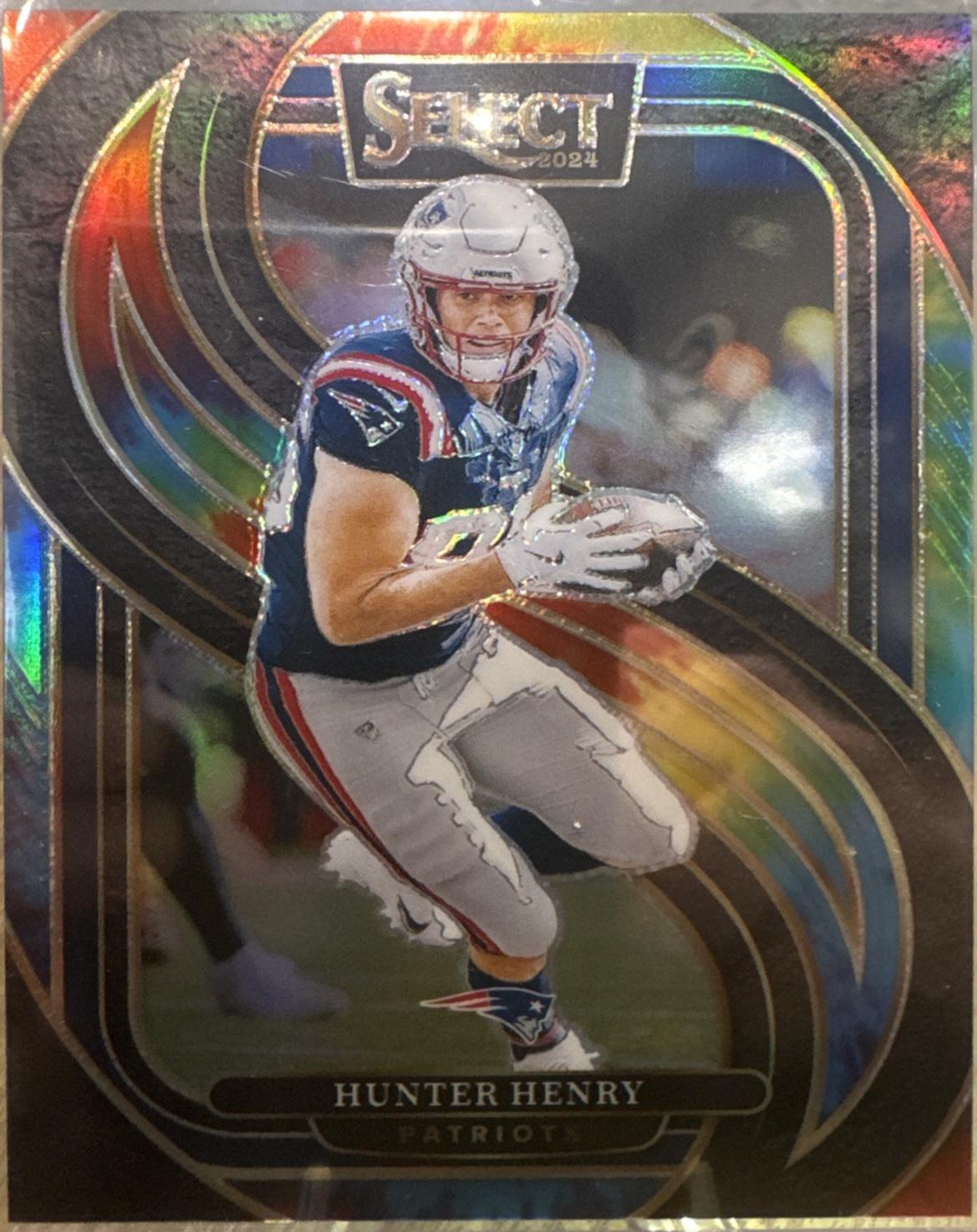 Hunter Henry [Tie-Dye Prizm] #160 Prices | 2024 Panini Select