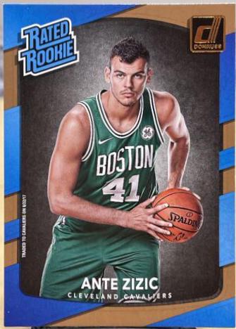 Ante Zizic #186 Basketball Cards 2017 Panini Donruss