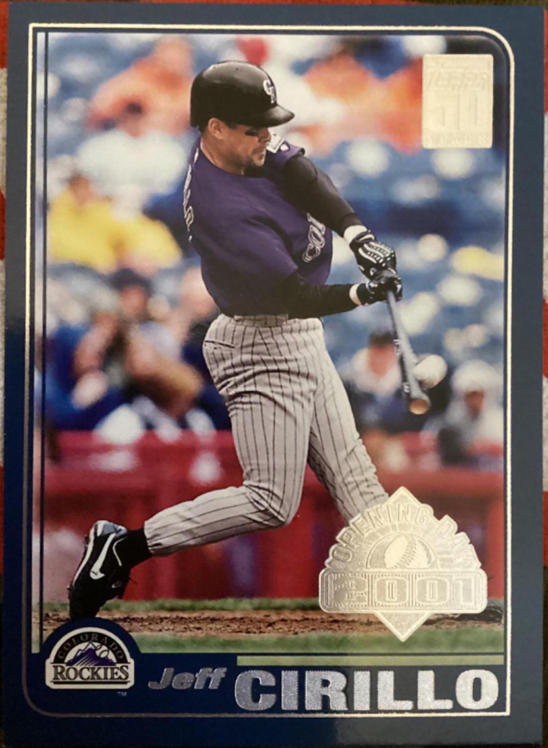 Jeff Cirillo #43 Baseball Cards 2001 Topps Opening Day