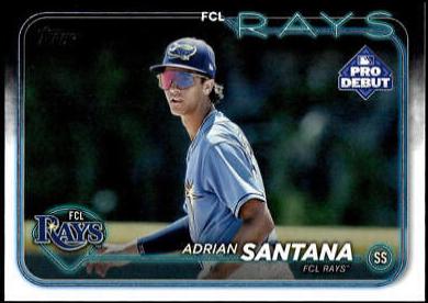 Adrian Santana #PD-1 Baseball Cards 2024 Topps Pro Debut