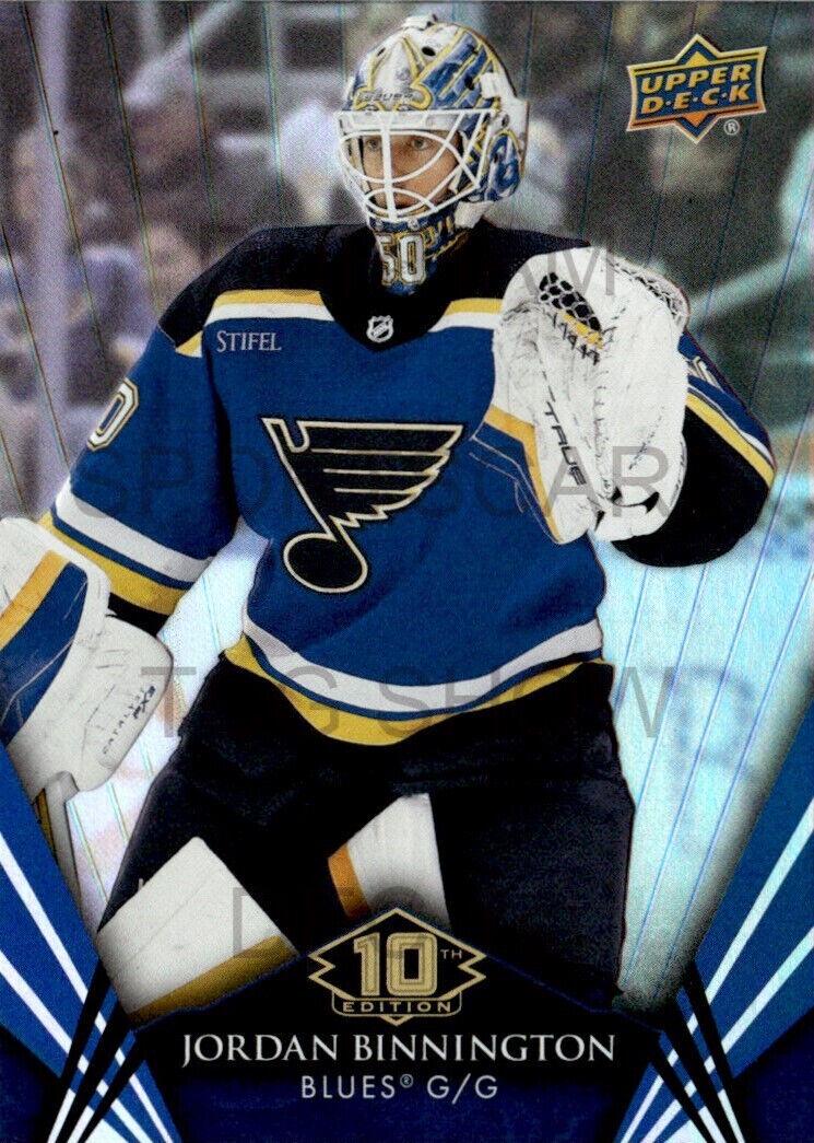 Jordan Binnington #37 Hockey Cards 2024 Upper Deck Tim Hortons