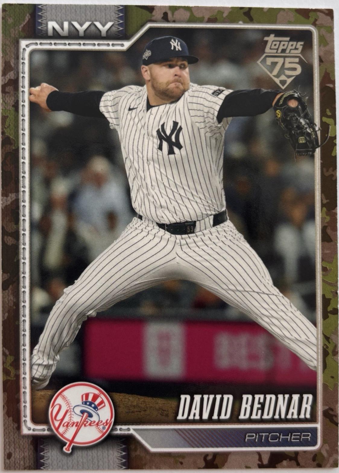 David Bednar [Memorial Day Camo] (2026 Topps)