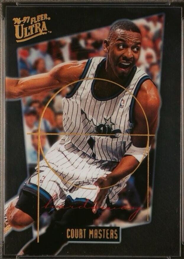 Anfernee Hardaway #1 Basketball Cards 1996 Ultra Court Masters