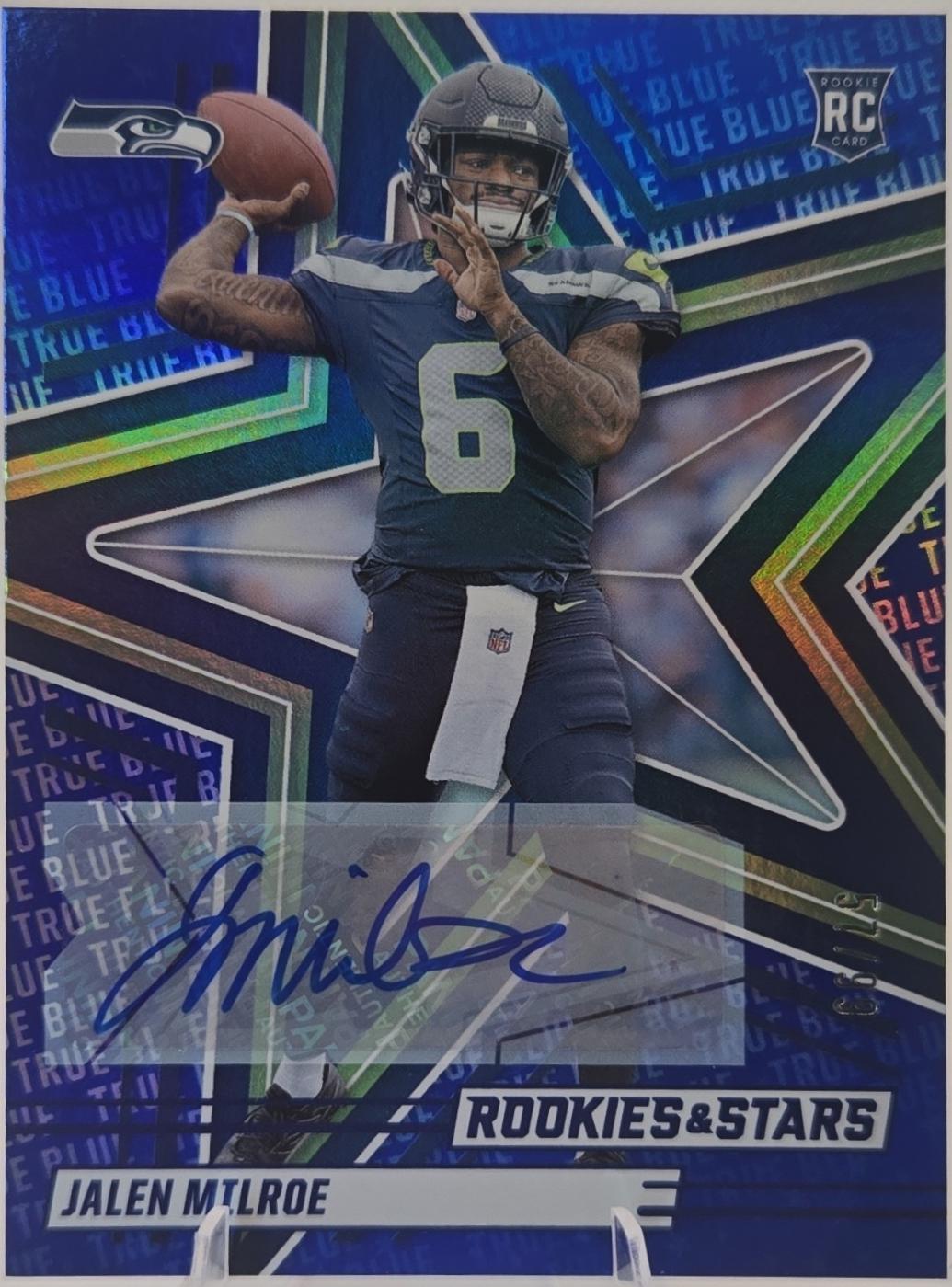 Jalen Milroe [True Blue Rookie Signature] #132