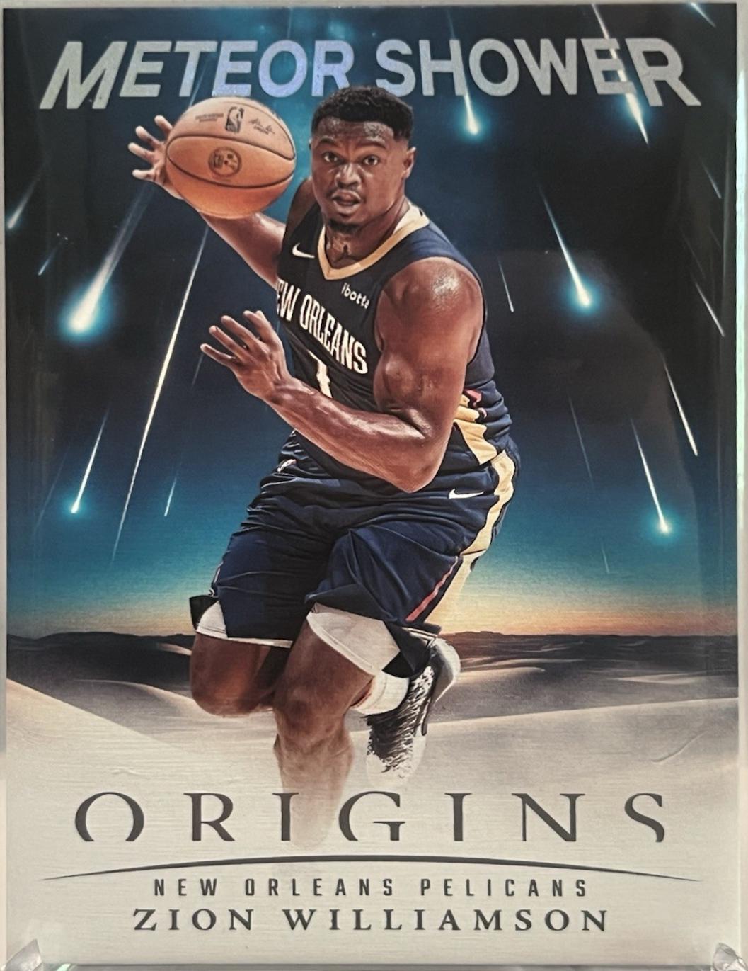 Zion Williamson #23 Basketball Cards 2024 Panini Origins Meteor Shower