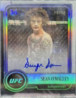 Sean O'Malley #MA-SOM Ufc Cards 2019 Topps UFC Museum Collection Autographs
