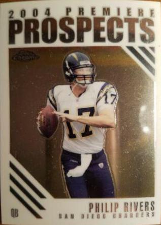 Philip Rivers #PP15 Football Cards 2004 Topps Chrome Premiere Prospects