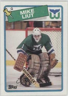 Mike Liut #127 Hockey Cards 1988 Topps