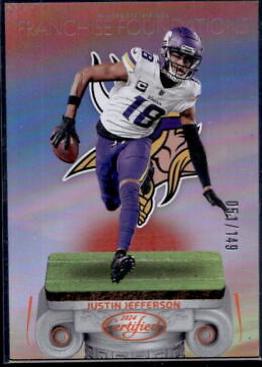 Justin Jefferson [Orange Mirror] #14