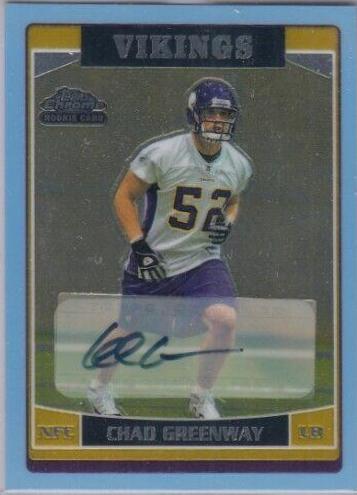 Chad Greenway [Autograph Blue] #232