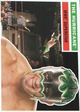 Hurricane #8 Wrestling Cards 2005 Topps Heritage WWE