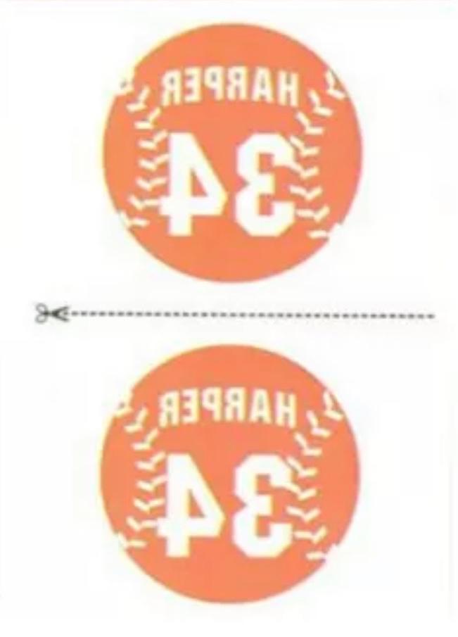 Harper 34 #3 Baseball Cards 2013 Panini Triple Play Tattoos